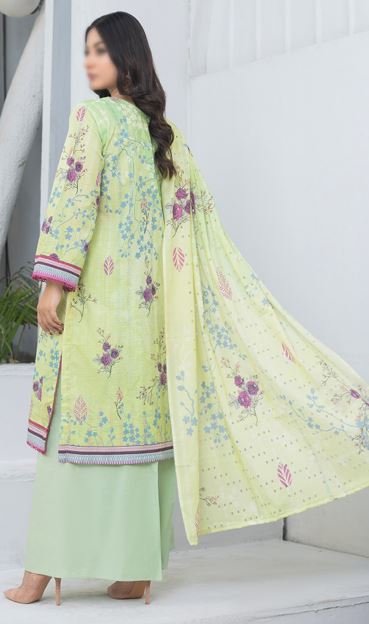 SILSILA FANTAK V/1 02 Digital Print Lawn Suit With Lawn ChikanKari Dupatta