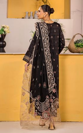 AALAYA PREMIUM V/04 05 Lawn Embroidery Suit With Fancy embroidery Dupatta