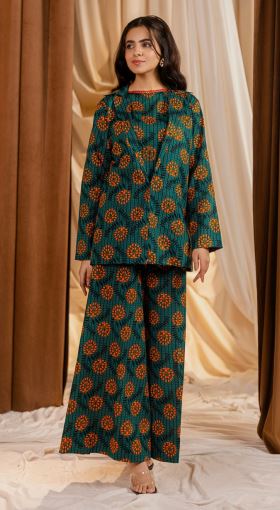 SURI ORANG 10 All over print lawn 2 piece suit