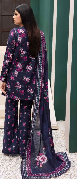 Khaddar Print Suit With Khaddar print dupatta