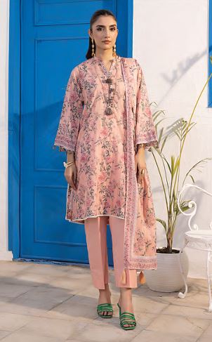 LAKHANY LG-MM-0374 Lawn Print Suit 3 Piece