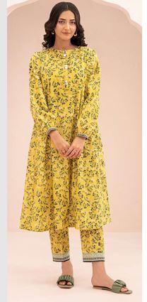 WUS25X20633 Digital Printed Lawn Suit 2PC