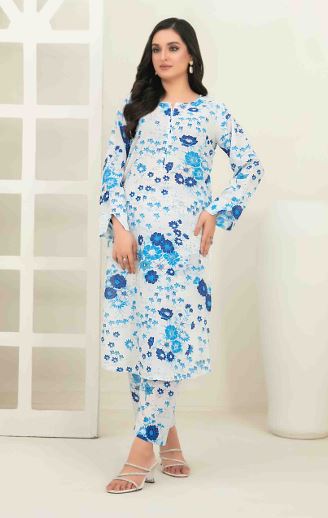 LEA TAWAKKAL 1326 Allover print Suit 2 piece