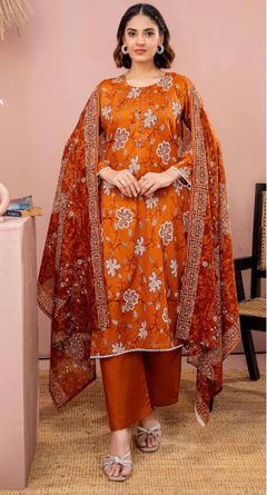 ZESH 27 Lawn Print suit 3 piece
