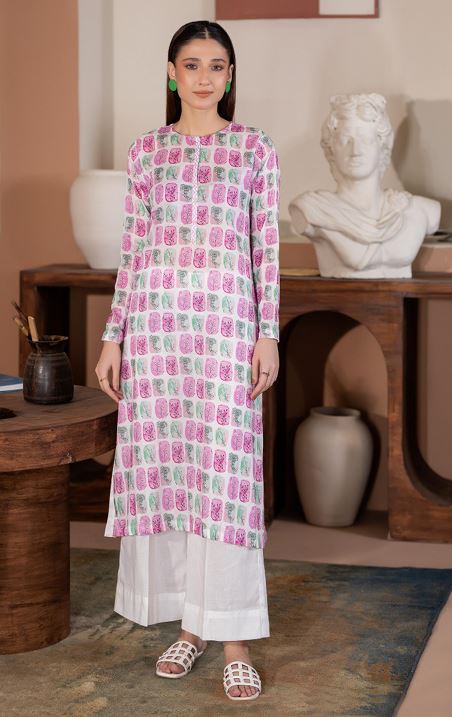KEVA BRENISH BKV2401-06 Lawn print suit 2 piece