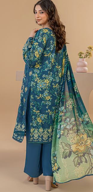 DASTAK PALWASHA V/36 03 Exclusive Digital Embroidery Viscose Shirt with Special Digital Printed Crinkle Dupatta