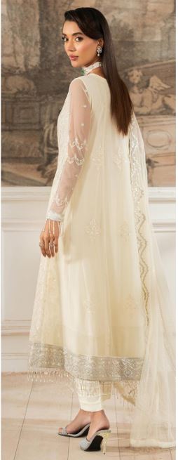 HEER ZARIF Z-03 Sequins Embroidered Net Suit With Sequins Embroidered Net Dupatta
