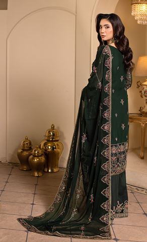 Luxury Formal Unstitched Collection with Handwork