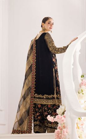 CHARIZMA DJ5-03 Premium Embroidered & Hand work Formal Chiffon Collection with Embroidered Dupatta