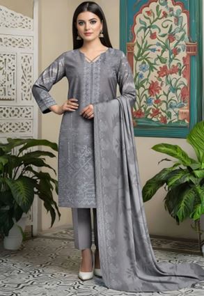 JHOOM AALAYA V/03 04 Viscose Embroidery Suit with Chiffon Dupatta
