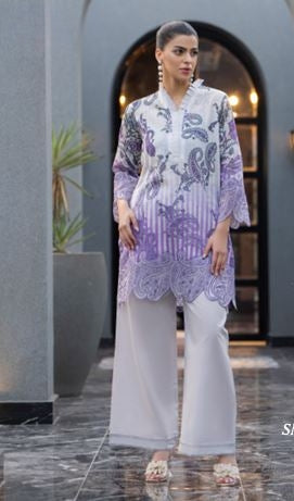 IRHA SAFA NOOR 04 Lawn Embroidery 2 piece suit