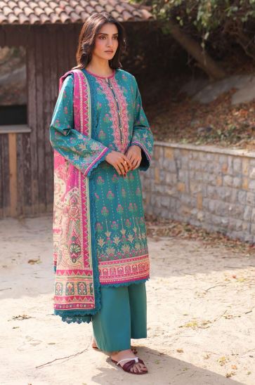 AJUUB-14 Lawn print suit collection