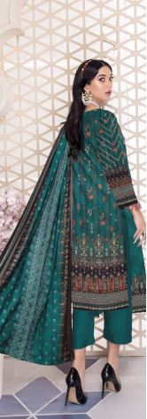 V/1218 D#02 Pashmina Embroidery suit with Pashmina Shawl