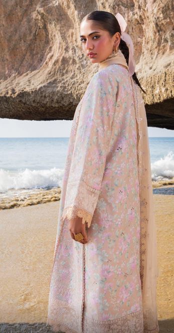 ENDLESS SUMMER AFROZEH AL-25-V6-04 Heavy Embroidery Lawn Suit With Fancy embroidery Dupatta