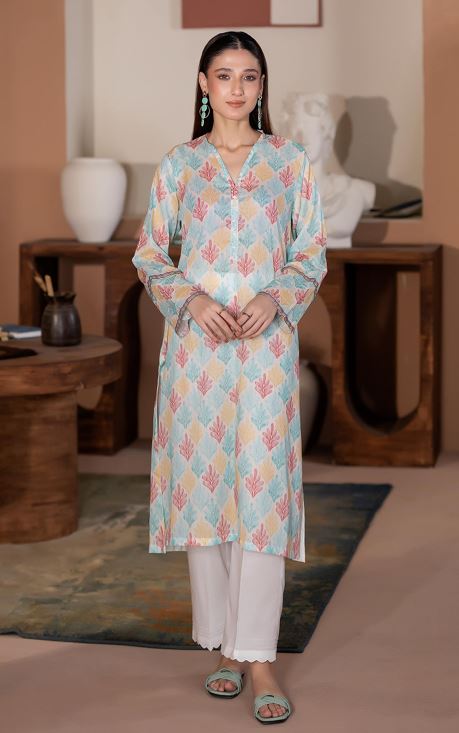 KEVA BRENISH BKV2401-09 Lawn print suit 2 piece