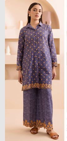 WUS25X20165 Digital Printed Embroidered Lawn Suit 2pc