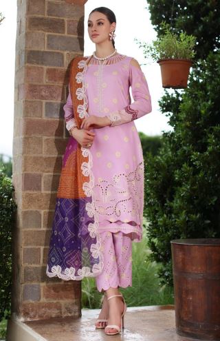 SHEEN SH5-05 Lawn Embroidery suit with Embroidery Dupatta