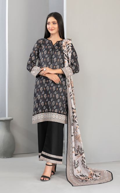 SADIRA TAWAKKAL 2195 Print Lawn Suit 3 piece