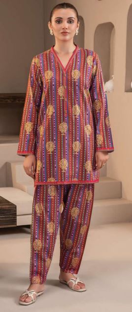 Printed Khaddar Shirt 1pc