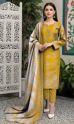 JHOOM AALAYA V/03 05 Viscose Embroidery Suit with Chiffon Dupatta